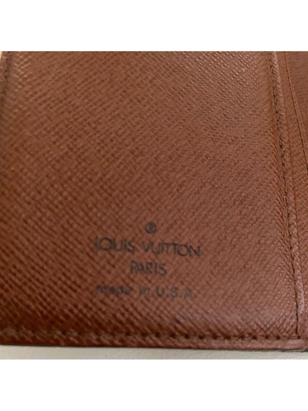 Vintage Authentic Louis Vuitton Monogram Kisslock French Wallet - Picture 6 of 10